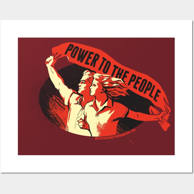 Power To The People Wall Art by department